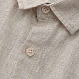 Cape Town – Camicia in Lino a Maniche Corte