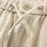 Pantaloni Elliot in Cotone e Lino