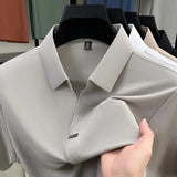 Polo da Uomo Casual Tinta Unita