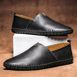 Mocassino Matt Thompson in Vera Pelle